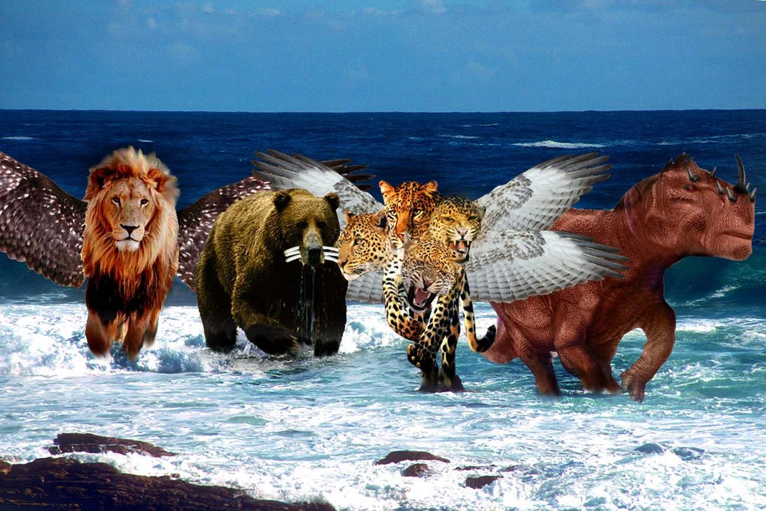 Daniel s Vision Of The Four Great Beasts